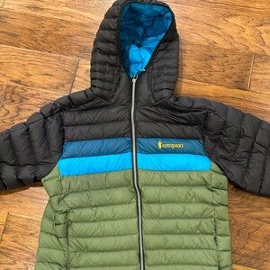 Cotipaxi Fuego Men’s Jacket - Black & Spruce, Size Medium